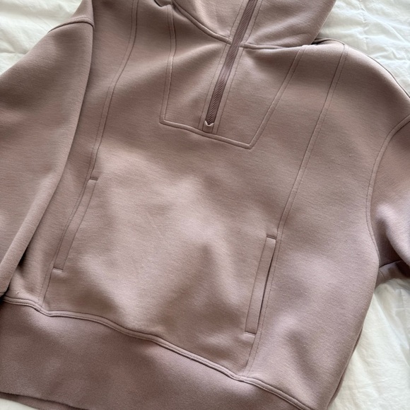 Neiwai half-zip wool blend sweatshirt - Picture 3 of 8